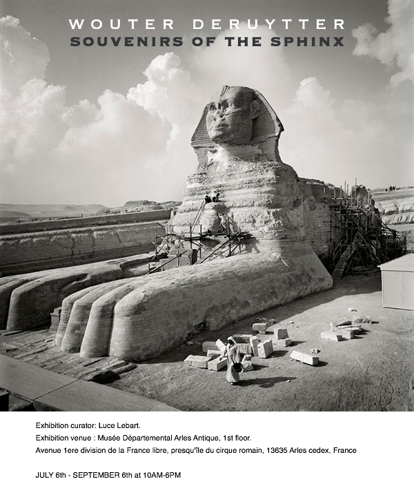 SOUVENIRS OF THE SPHINX LIKE A SHORT HISTORY OF PHOTOGRAPHY Musée Départemental Arles Antique
